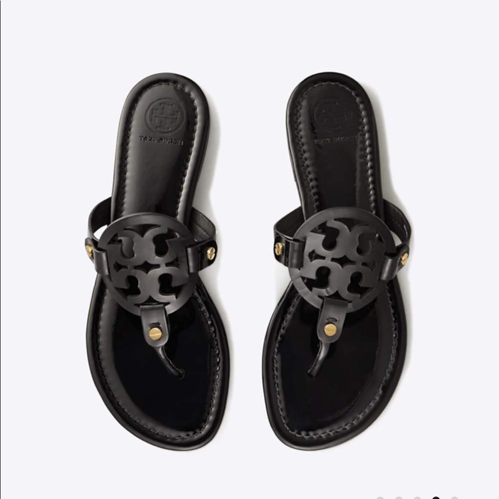 Tory Burch Miller Sandal patent leather